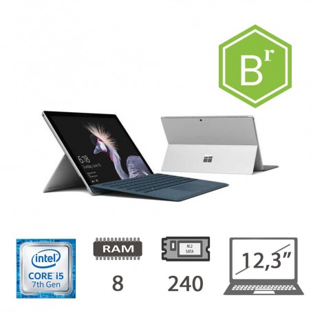SURFACE PRO5  I5-7300U/8/240M2/12,3/W10P/2Y B