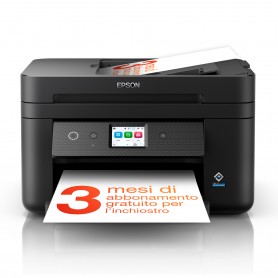 Epson WorkForce WF-2960DWF stampante multifunzione A4 getto d'inchiostro (stampa, scansione, copia), Display LCD 6.1 cm, ADF, Wi
