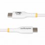 StarTech.com Cavo di ricarica USB-C Bianco da 3m, cavo USB C certificato USB-IF, 240W PD EPR, cavo di ricarica USB 2.0 Tipo-C pe