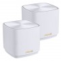 ASUS ZenWiFi XD4 Plus AX1800 2 Pack Dual-band (2.4 GHz/5 GHz) Wi-Fi 6 (802.11ax) Bianco Interno