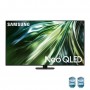 Samsung TV Neo QLED 4K 55" QE55QN90DATXZT Smart TV Wi-Fi Titan Black 2024, Processore NQ4 AI GEN2, Tecnologia Quantum Matrix, Ne