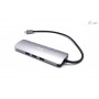 i-tec USB-C Metal Nano Docking Station 4K HDMI LAN with Power Delivery 100W + Universal Charger 100W