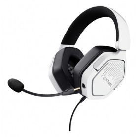 Trust GXT492W Carus Auricolare Cablato A Padiglione Gaming Bianco