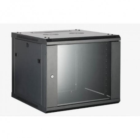 RACK HIKVISION 6U, 600*450*368mm Load bearing: 40kg (Fan and shelf need to order separately) DISASSEMBLATO - DS-XS6406-S/B