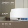 TP-Link DECO BE25(2-PACK) sistema Wi-Fi Mesh Dual-band (2.4 GHz/5 GHz) Wi-Fi 7 (802.11be) Bianco Interno