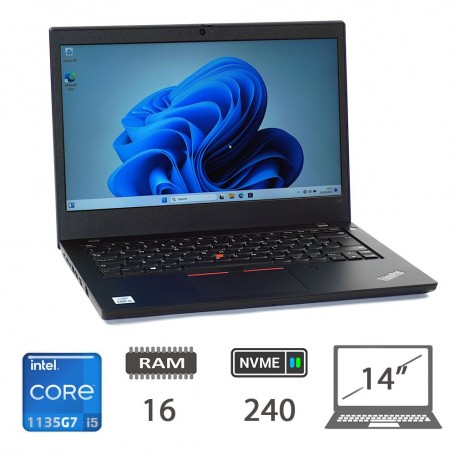 LENOVO L14 GEN2 I5-1135G7/16/NVME240/14/W10P/2Y