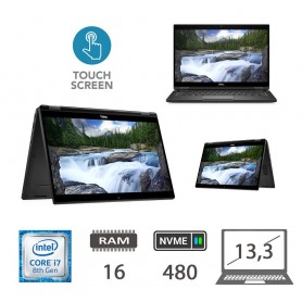 DELL 7390 2IN1 TS I7-8650U/16/NVME480/W11P/2Y