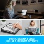 Logitech Slim Folio Pro for iPad Pro 12.9-inch (3rd and 4th gen) Grafite Bluetooth QWERTY Italiano (920-009707)