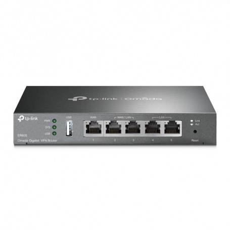 TP-LINK TL-R605 router cablato 10 Gigabit Ethernet, 100 Gigabit Ethernet Nero (ER605)