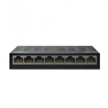 TP-LINK LS1008G Non gestito Gigabit Ethernet (10/100/1000) Nero (LS1008G)