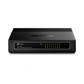 TP-LINK TL-SF1016D Non gestito Fast Ethernet (10/100) Bianco (TL-SF1016D)