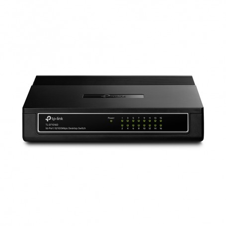 TP-LINK TL-SF1016D Non gestito Fast Ethernet (10/100) Bianco (TL-SF1016D)