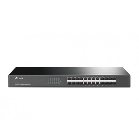 TP-LINK TL-SF1024 Non gestito Fast Ethernet (10/100) Nero (TL-SF1024)