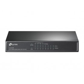 TP-LINK TL-SG1008P Gigabit Ethernet (10/100/1000) Supporto Power over Ethernet (PoE) Grigio (TL-SG1008P)