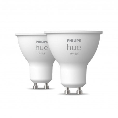 Philips Hue White GU10 - confezione da 2 (929001953508)