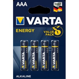 Varta Energy AAA Batteria monouso Mini Stilo AAA Alcalino (4103229414)