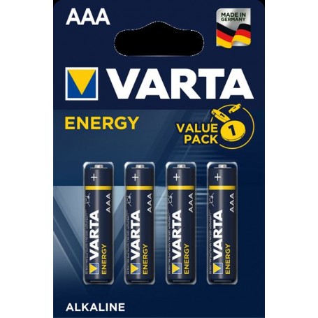 Varta Energy AAA Batteria monouso Mini Stilo AAA Alcalino (4103229414)