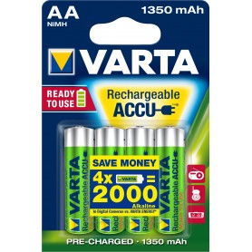 Varta Ready2Use HR06 1350 mAh Batteria ricaricabile Nichel-Metallo Idruro (NiMH) (56746101404)
