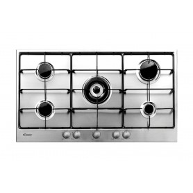 Candy Timeless PG953/1SX Acciaio inossidabile Da incasso 90.9 cm Gas 5 Fornello(i) (33801151)