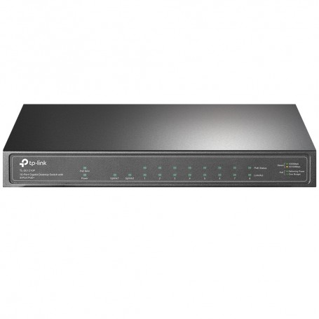 TP-LINK TL-SG1210P Gigabit Ethernet (10/100/1000) Supporto Power over Ethernet (PoE) Grigio (TL-SG1210P)