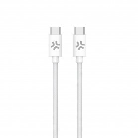 USB-C TO USB-C 1.5M WH COTTON