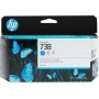 HP 738 130-ML CYAN DESIGNJET INK