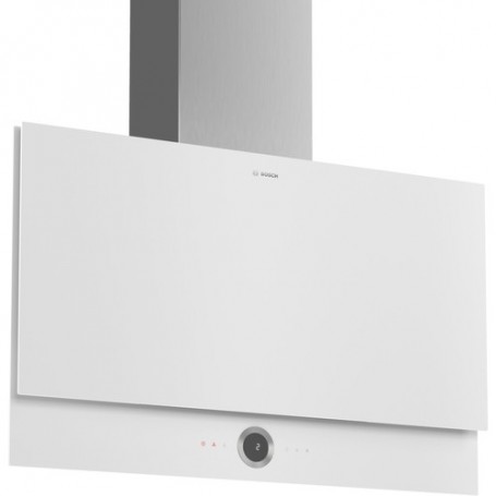 Bosch Serie 8 DWF97RV20 cappa aspirante Cappa aspirante a parete Acciaio inossidabile, Bianco 730 m³/h A (DWF97RV20)