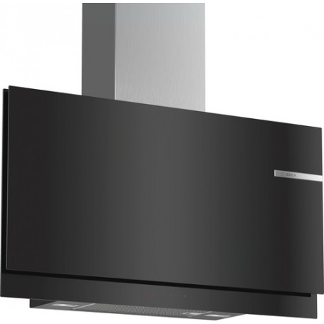Bosch Serie 6 DWF97KM60 cappa aspirante Cappa aspirante a parete Nero, Acciaio inossidabile 730 m³/h A (DWF97KM60)