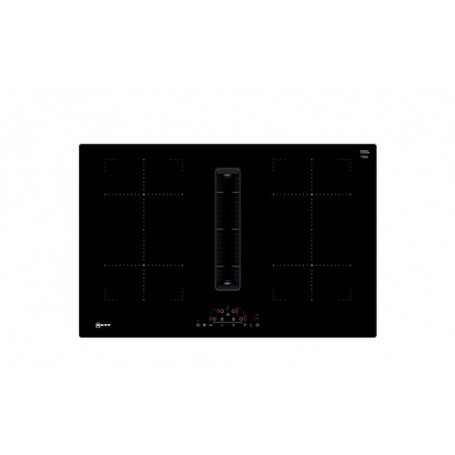 Neff T48CD7AX2 piano cottura Nero Da incasso 80 cm Piano cottura a induzione 4 Fornello(i) (T48CD7AX2)