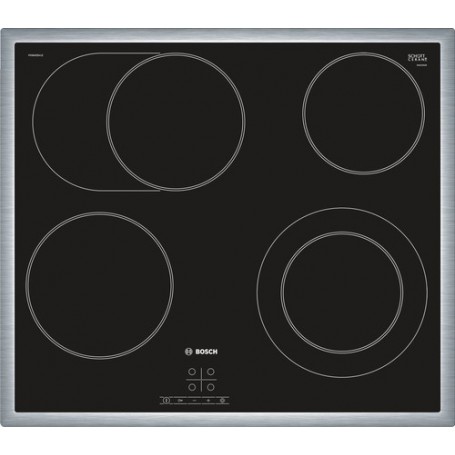 Bosch Serie 4 PKN645BA1E piano cottura Nero Da incasso Ceramica 4 Fornello(i) (PKN645BA1E)