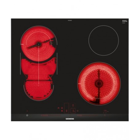Siemens ET675LMP1D piano cottura Nero Da incasso Ceramica 4 Fornello(i) (ET675LMP1D)