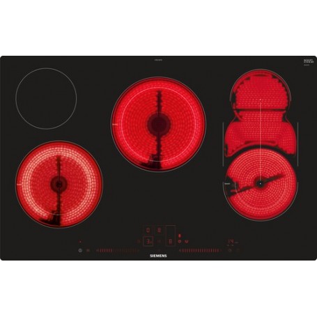 Siemens ET801LMP1D piano cottura Nero Da incasso Ceramica 5 Fornello(i) (ET801LMP1D)