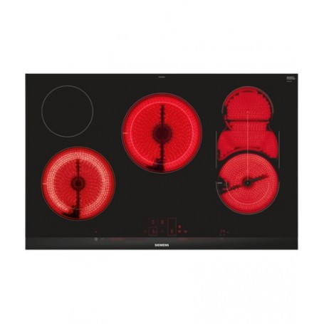 Siemens ET875LMP1D piano cottura Nero Da incasso Ceramica 4 Fornello(i) (ET875LMP1D)
