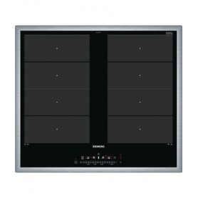 Siemens EX645FXC1E piano cottura Nero, Acciaio inossidabile Da incasso Piano cottura a induzione 4 Fornello(i) (EX645FXC1E)