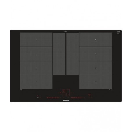 Siemens EX801LYC1E piano cottura Nero Da incasso Piano cottura a induzione 4 Fornello(i) (EX801LYC1E)