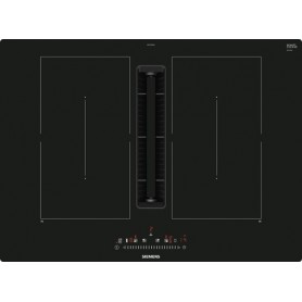 Siemens iQ500 ED711FQ15E piano cottura Nero Da incasso 70 cm Piano cottura a induzione 4 Fornello(i) (ED711FQ15E)
