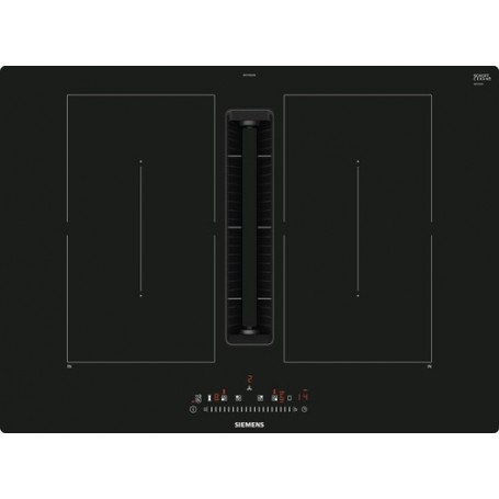 Siemens iQ500 ED711FQ15E piano cottura Nero Da incasso 70 cm Piano cottura a induzione 4 Fornello(i) (ED711FQ15E)