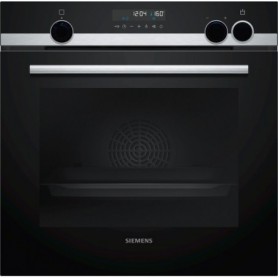 Siemens iQ500 HR578GBS6 forno 71 L A Nero, Acciaio inossidabile (HR578GBS6)