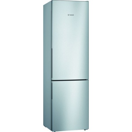 Bosch Serie 4 KGV392LEA frigorifero con congelatore Libera installazione 343 L E Acciaio inossidabile (KGV392LEA)