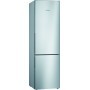 Bosch Serie 4 KGV392LEA frigorifero con congelatore Libera installazione 343 L E Acciaio inossidabile (KGV392LEA)