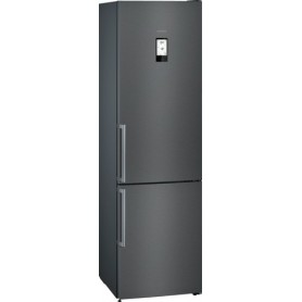 Siemens iQ500 KG39NHXEP frigorifero con congelatore Libera installazione 368 L E Nero, Acciaio inossidabile (KG39NHXEP)