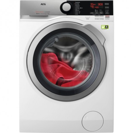 AEG L8FE74488 lavatrice Libera installazione Caricamento frontale 8 kg 1400 Giri/min B Bianco (914 550 821)