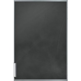 Neff KF1213S0 accessorio e componente per frigorifero Copriporta decorativo Alluminio, Nero (KF1213S0)