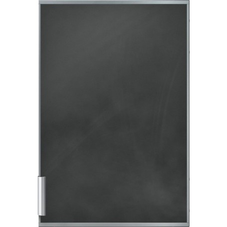 Neff KF1213S0 accessorio e componente per frigorifero Copriporta decorativo Alluminio, Nero (KF1213S0)
