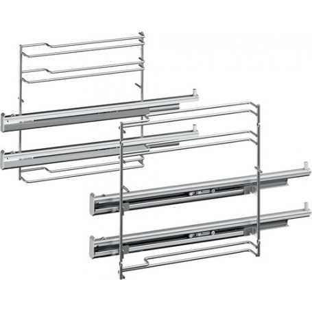 Bosch HEZ638200 accessorio e componente per forno Alluminio Guida per forno (HEZ638200)