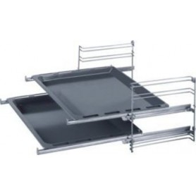 Bosch HEZ438201 accessorio e componente per forno Alluminio Guida per forno (HEZ438201)