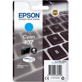 Epson WF-4745 cartuccia d'inchiostro 1 pz Originale Ciano (C13T07U240)
