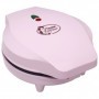 Bestron ASW217 piastra per waffle 6 waffle 700 W Rosa (ASW217)