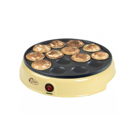 Bestron APFM700SD crepiera 14 crepe 800 W Nero, Giallo (APFM700SD)