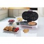 Bestron ADWM1000P piastra per waffle 10 waffle 1000 W Rosa (ADWM1000P)